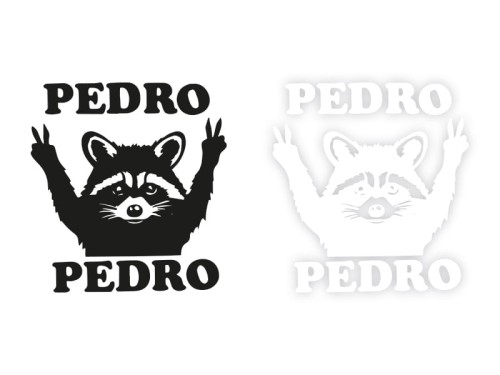 PEDRO - Naklejka na samochód na auto KOLOR