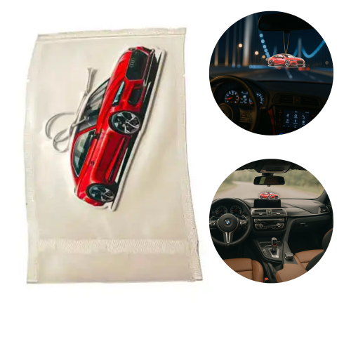 Zawieszka Zapachowa do Auta, samochodu - AUDI RS5 czerwony