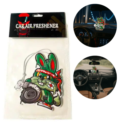 Zawieszka Zapachowa KRÓLIK z HardTuned do Auta, samochodu