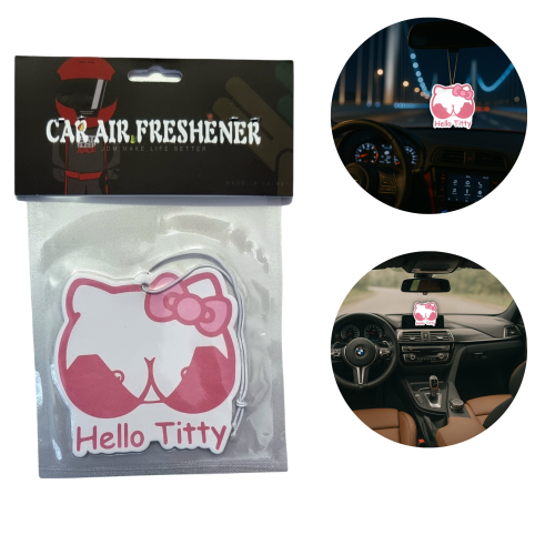 Zawieszka Zapachowa Hello Titty do Auta, Samochodu