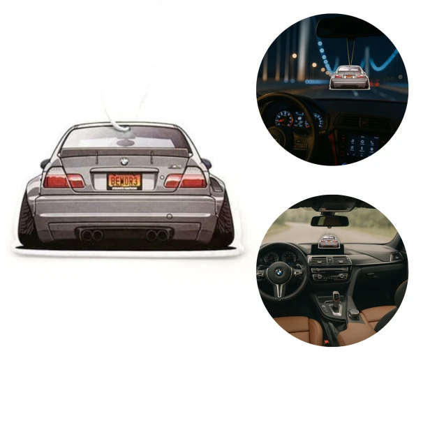 BMW E46 szary