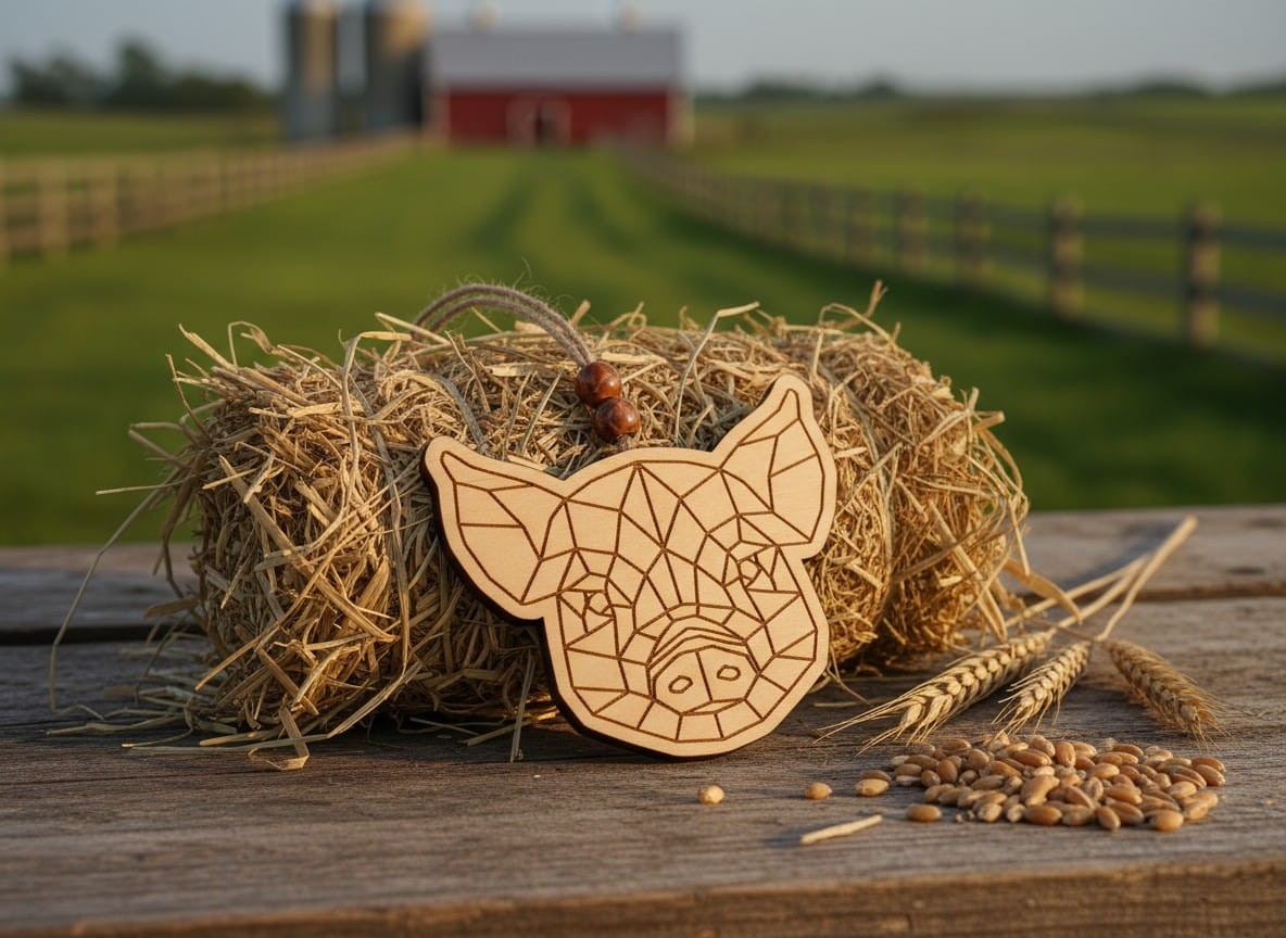 zawieszka zapachowa świnka