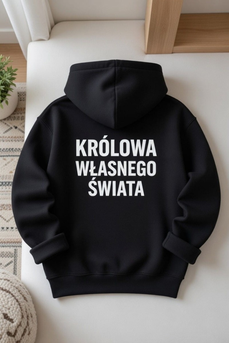 bluza damska personalizowana z nadrukiem motywacyjnym