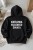 bluza damska z kapturem personalizowana z nadrukiem motywacyjnym