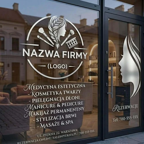 Naklejka LOGO Reklama z Twoim projektem